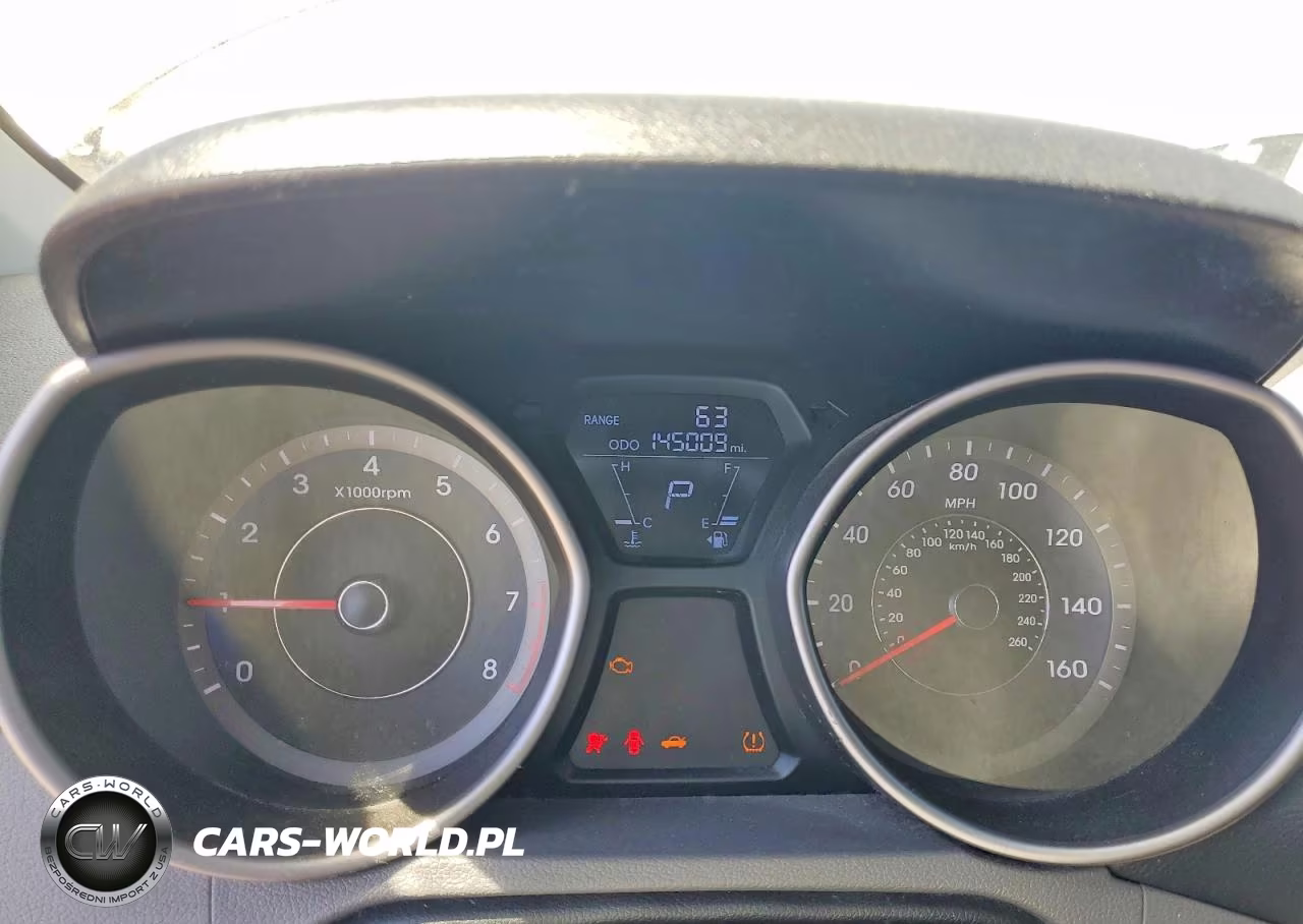 2013 Hyundai Elantra Gls VIN:KMHDH4AE4DU955907 - 9