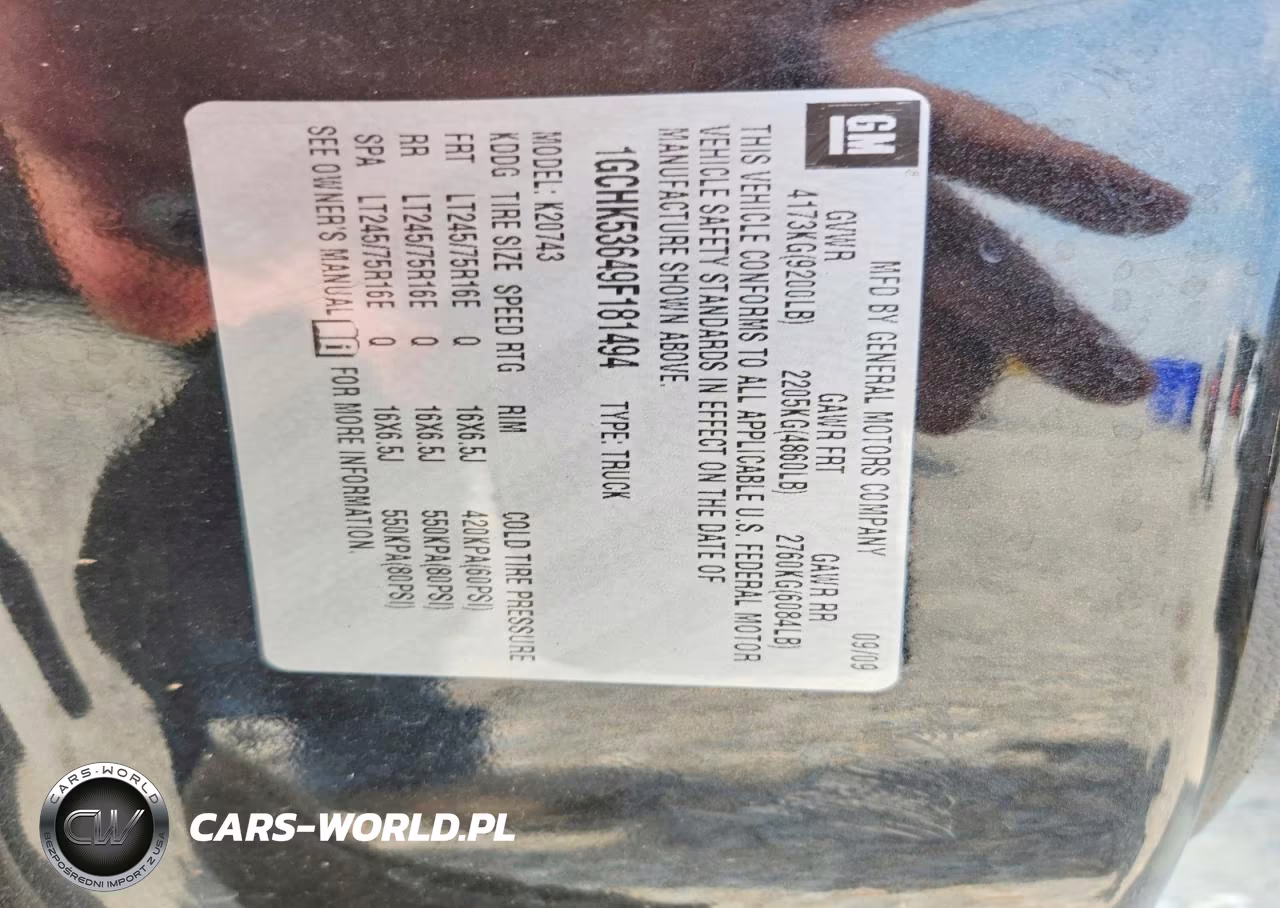 2009 Chevrolet Silverado K2500 Heavy Duty Lt VIN:1GCHK53649F181494 - 12