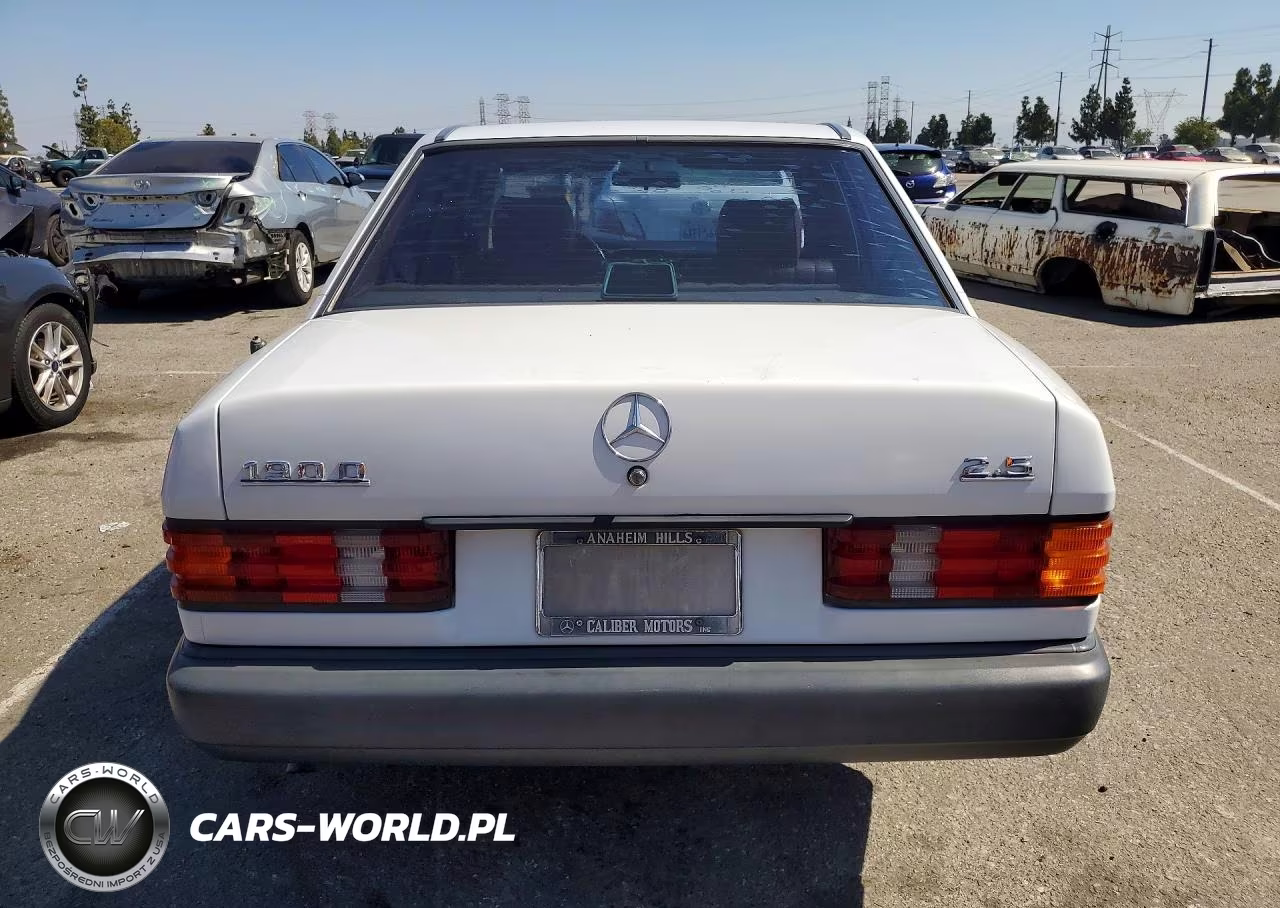 1988 Mercedes-Benz 190 D 2.5 VIN:WDBDB26D4JF455030 - 6