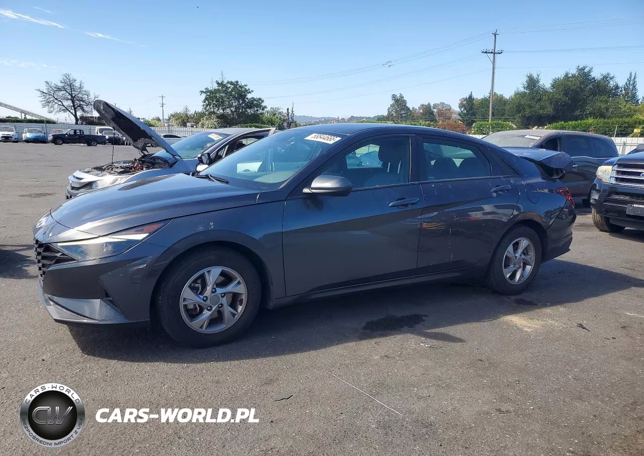 2021 Hyundai Elantra Se VIN:5NPLL4AG1MH040944 - 1