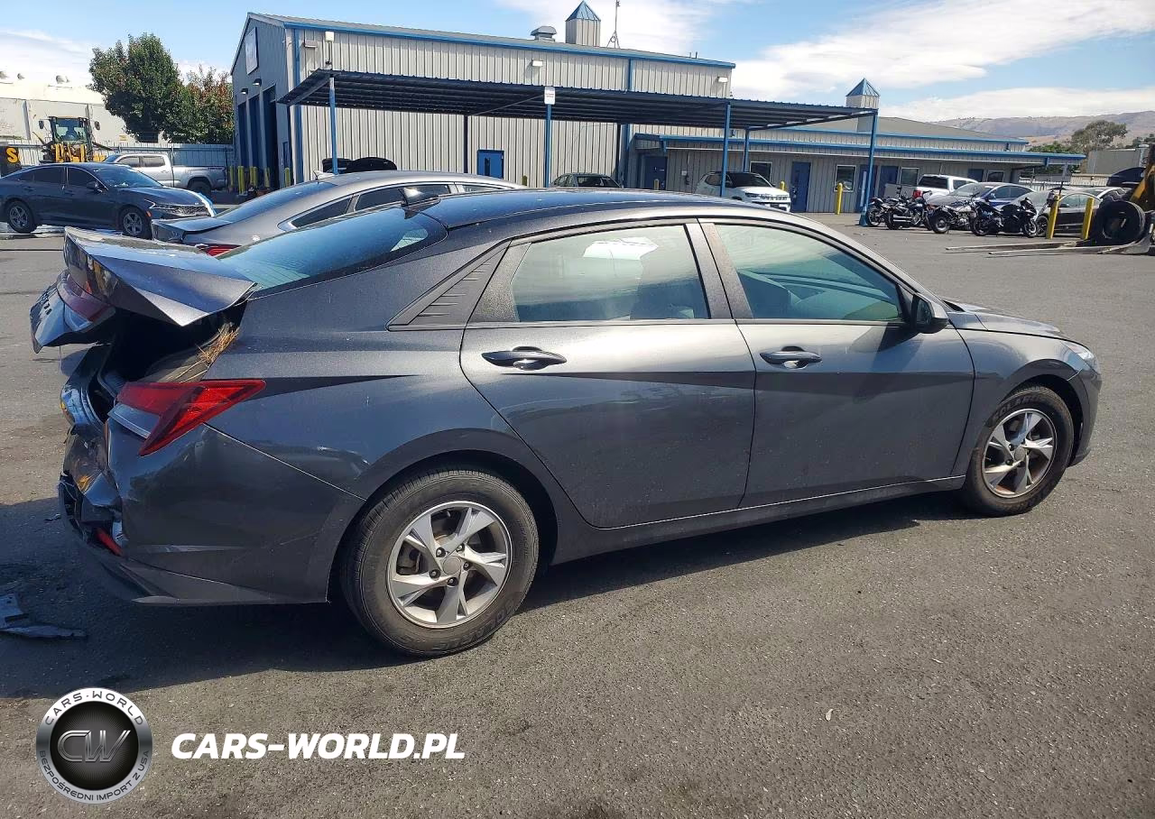 2021 Hyundai Elantra Se VIN:5NPLL4AG1MH040944 - 3