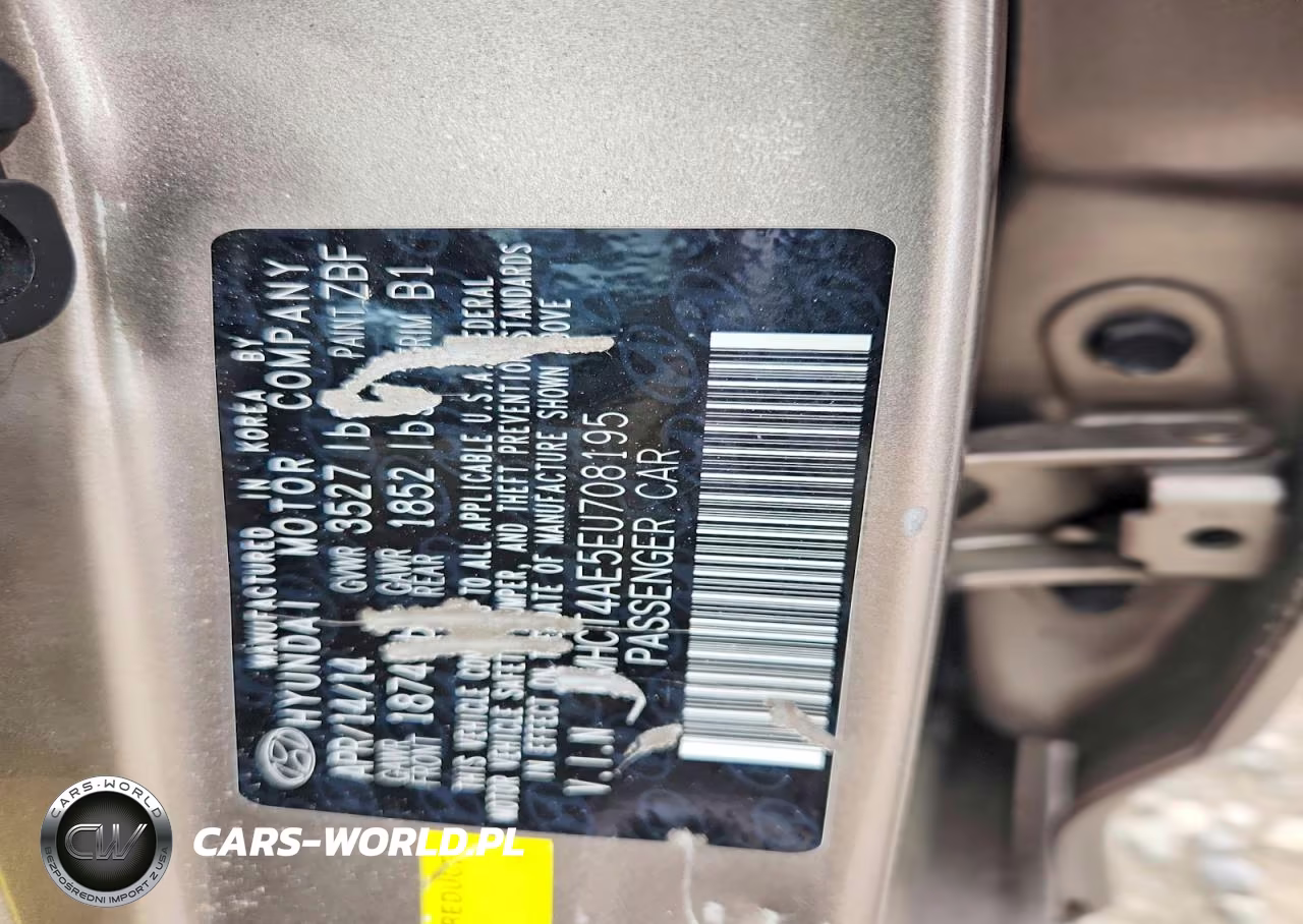 2014 Hyundai Accent Gls VIN:KMHCT4AE5EU708195 - 12