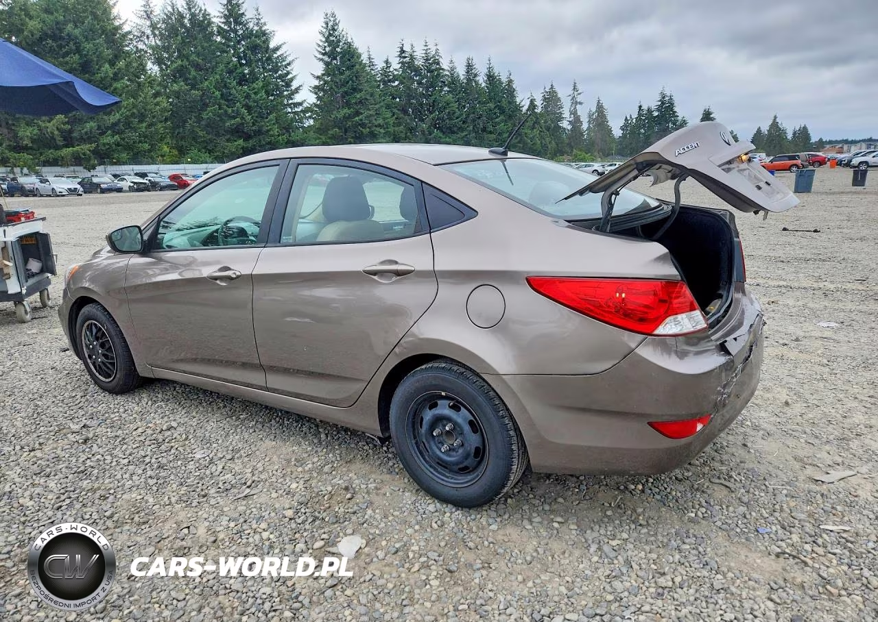 2014 Hyundai Accent Gls VIN:KMHCT4AE5EU708195 - 2