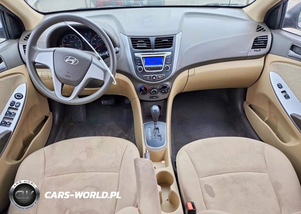 2014 Hyundai Accent Gls VIN:KMHCT4AE5EU708195 - 8