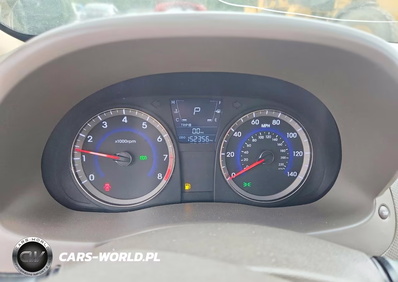 2014 Hyundai Accent Gls VIN:KMHCT4AE5EU708195 - 9