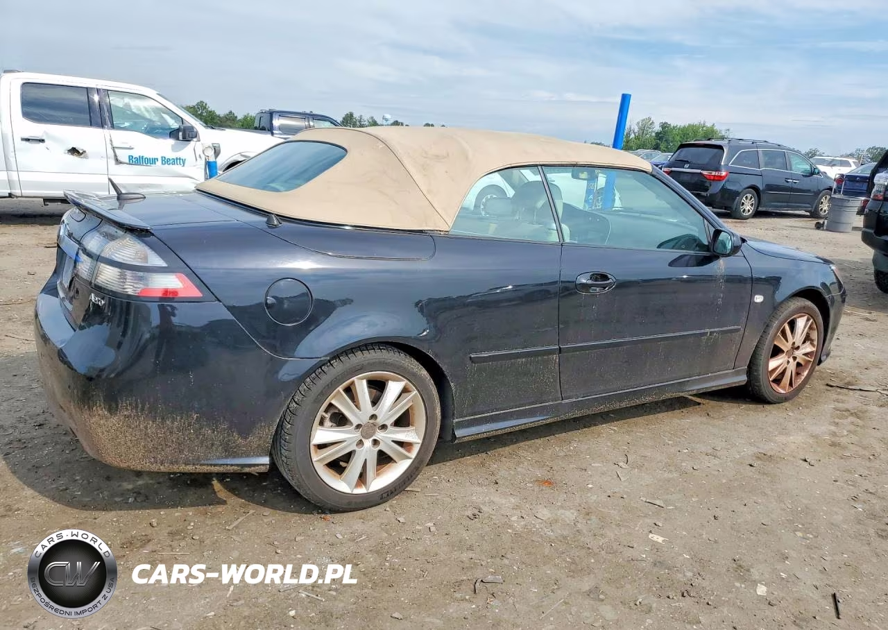 2008 Saab 9-3 Aero VIN:YS3FH71U886002237 - 3