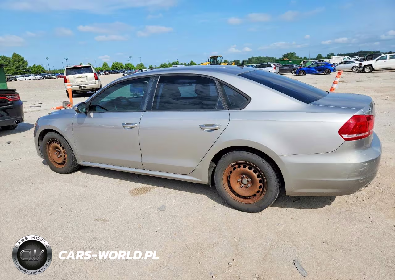 2012 Volkswagen Passat S VIN:1VWAP7A39CC065009 - 2