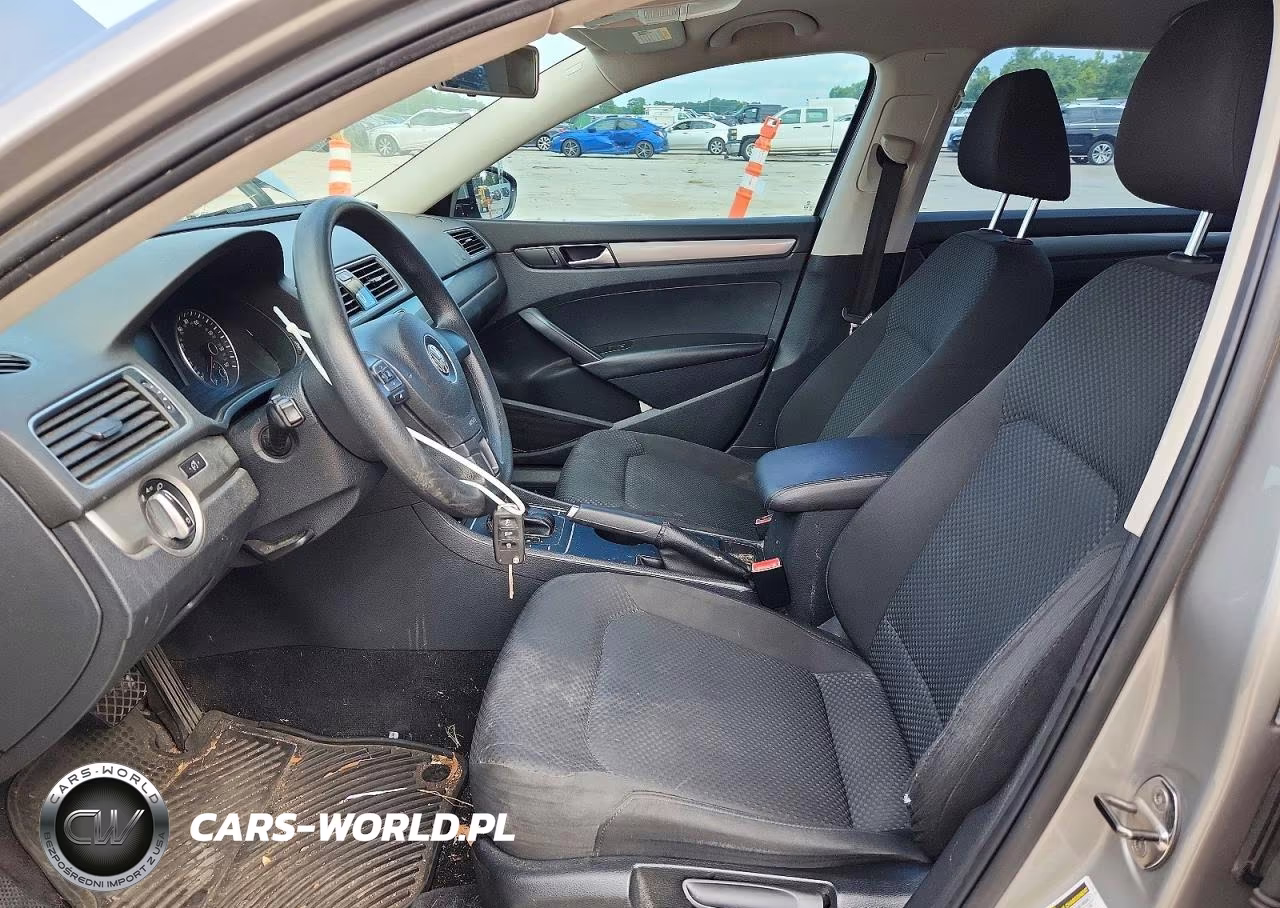 2012 Volkswagen Passat S VIN:1VWAP7A39CC065009 - 7