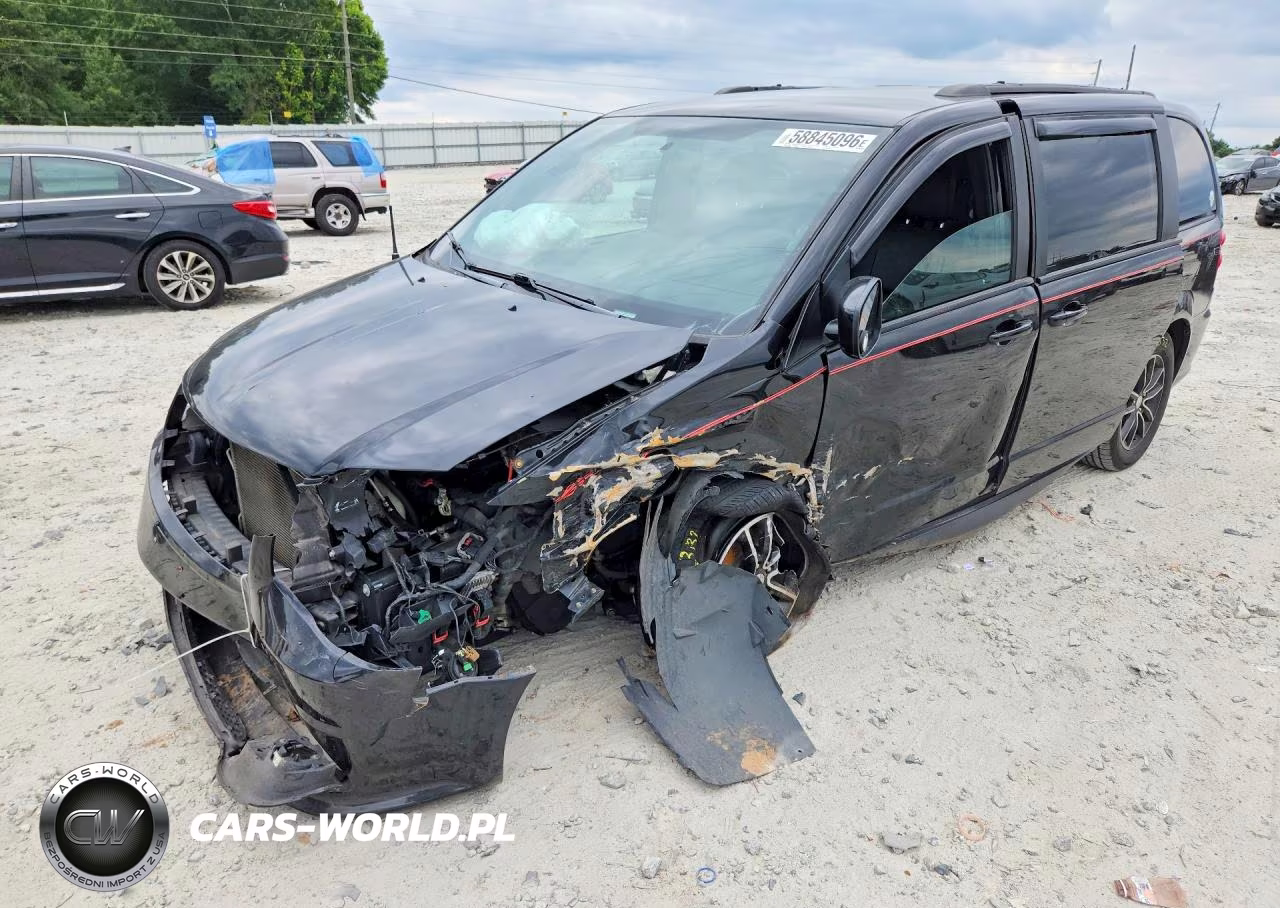 2018 Dodge Grand Caravan Gt VIN:2C4RDGEG6JR201208 - 1