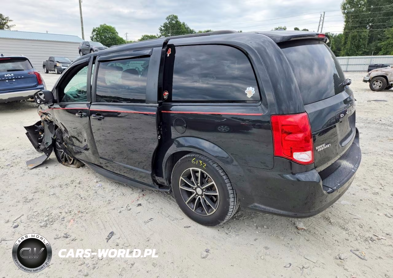 2018 Dodge Grand Caravan Gt VIN:2C4RDGEG6JR201208 - 2