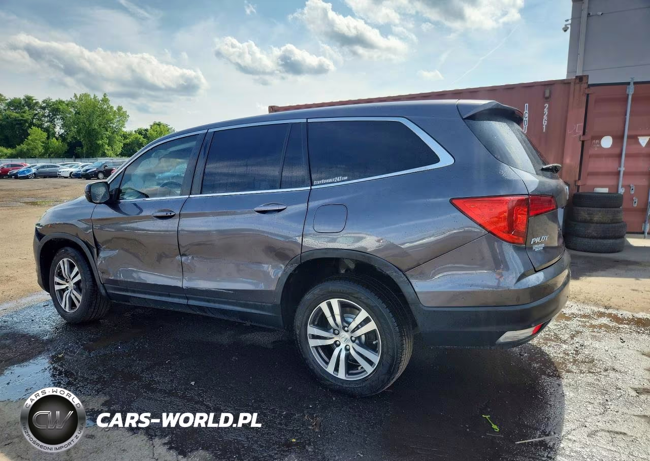 2017 Honda Pilot Exl VIN:5FNYF6H64HB065606 - 2