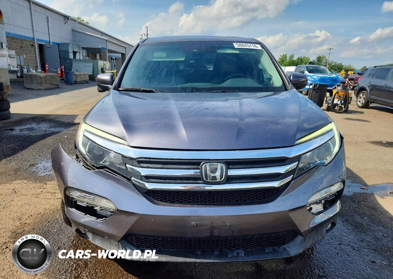2017 Honda Pilot Exl VIN:5FNYF6H64HB065606 - 5