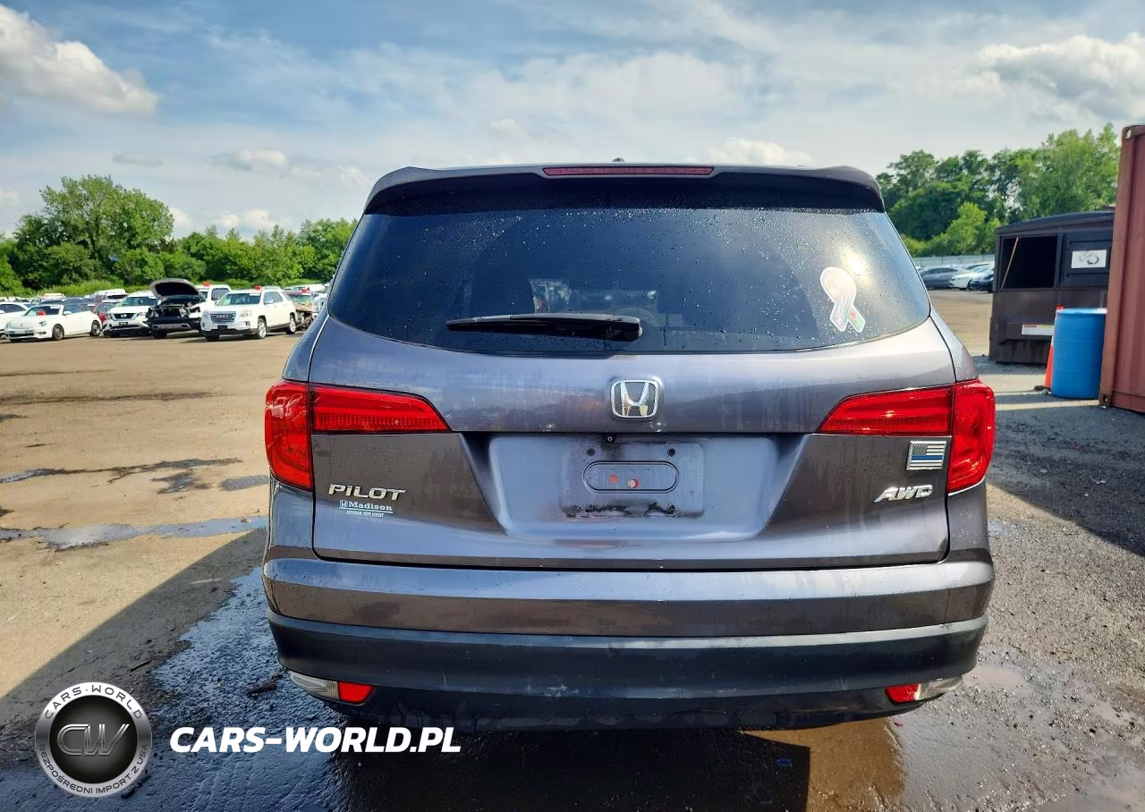 2017 Honda Pilot Exl VIN:5FNYF6H64HB065606 - 6