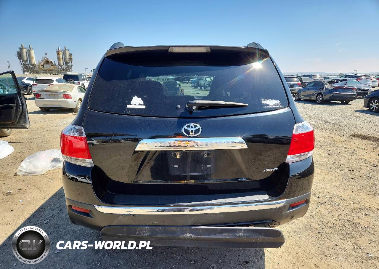 2013 Toyota Highlander Plus VIN:5TDBK3EH3DS237474 - 6