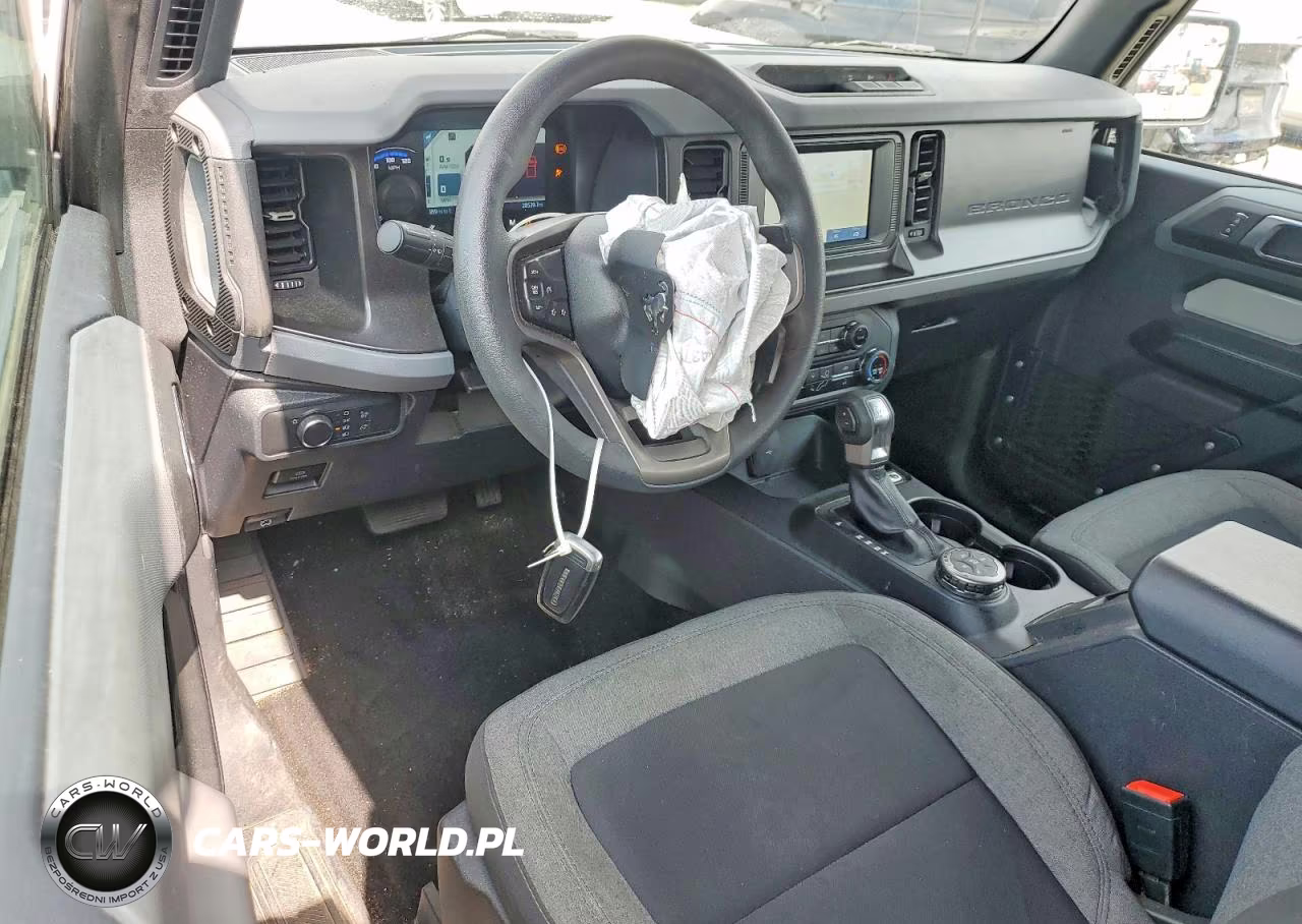 2022 Ford Bronco Base VIN:1FMDE5AH2NLA90760 - 8