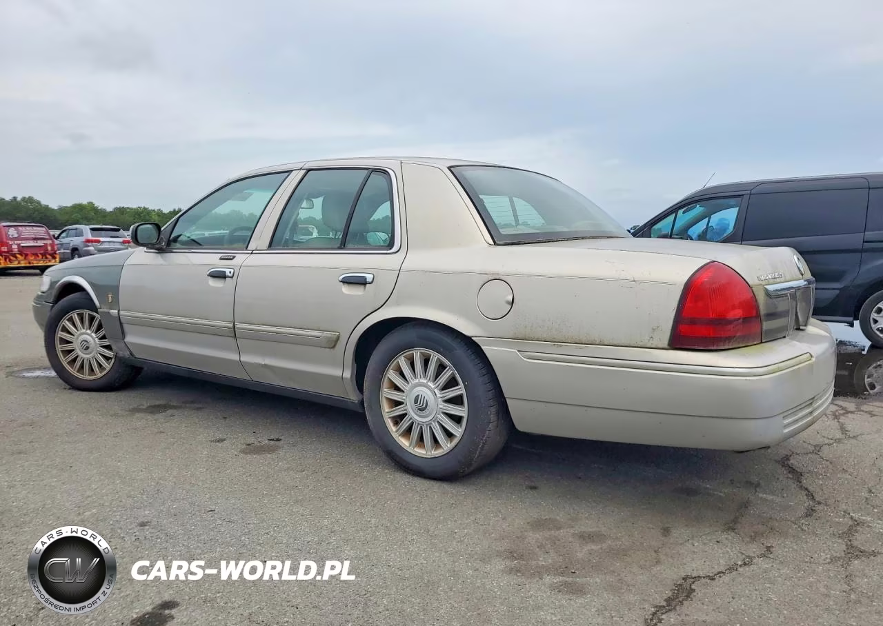 2008 Mercury Grand Marquis Ls VIN:2MEFM75V38X653445 - 2