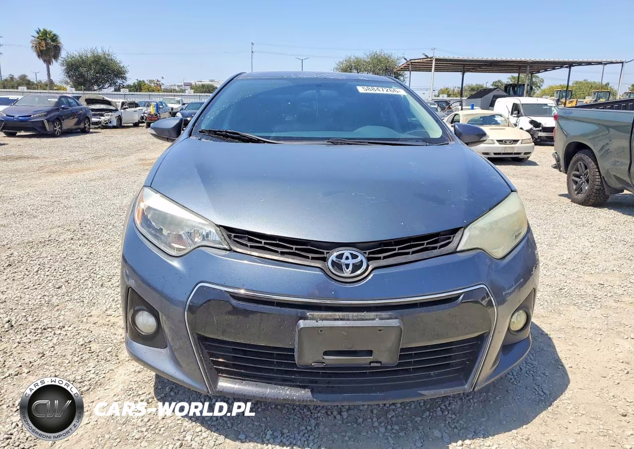 2015 Toyota Corolla S Plus VIN:5YFBURHE4FP356256 - 5