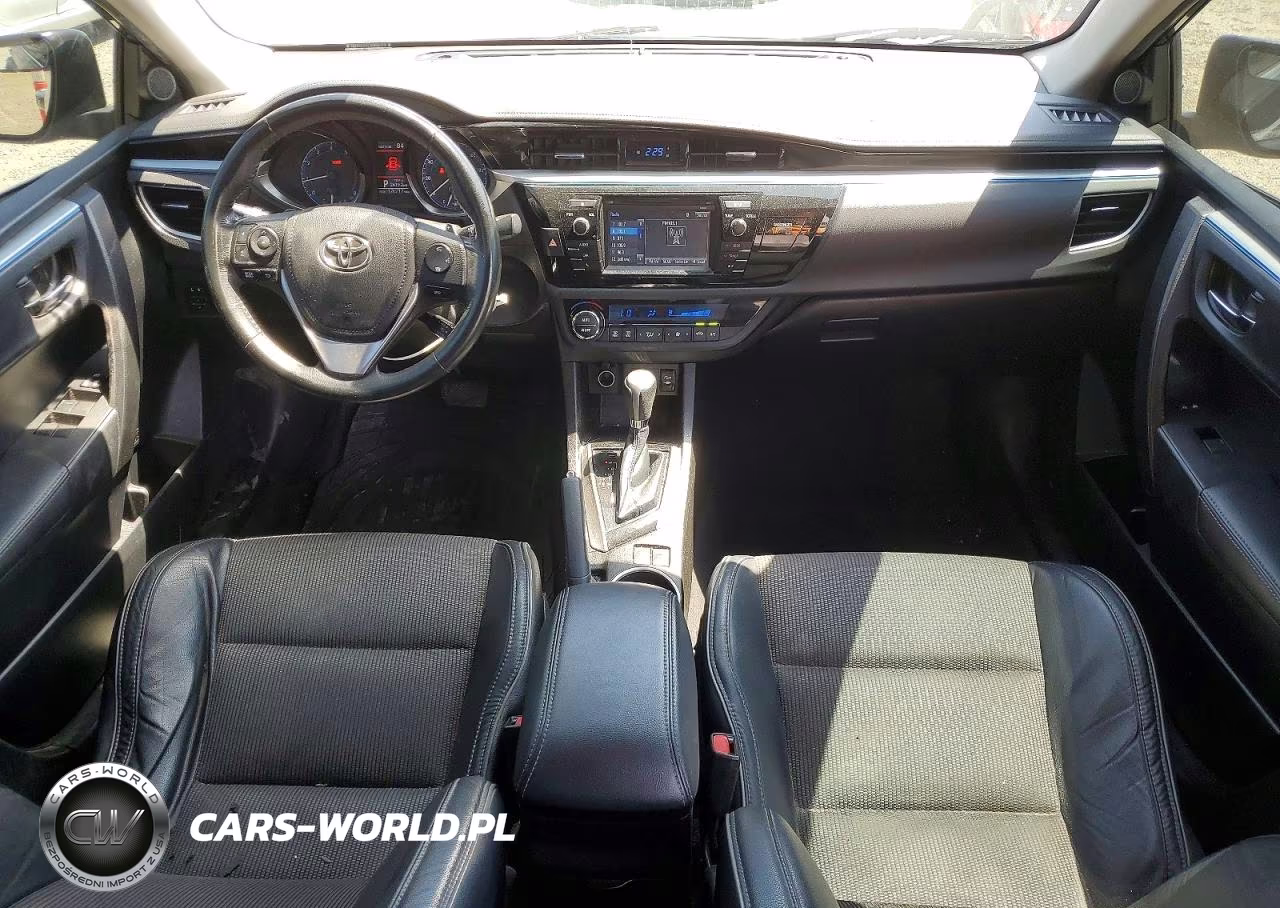 2015 Toyota Corolla S Plus VIN:5YFBURHE4FP356256 - 8