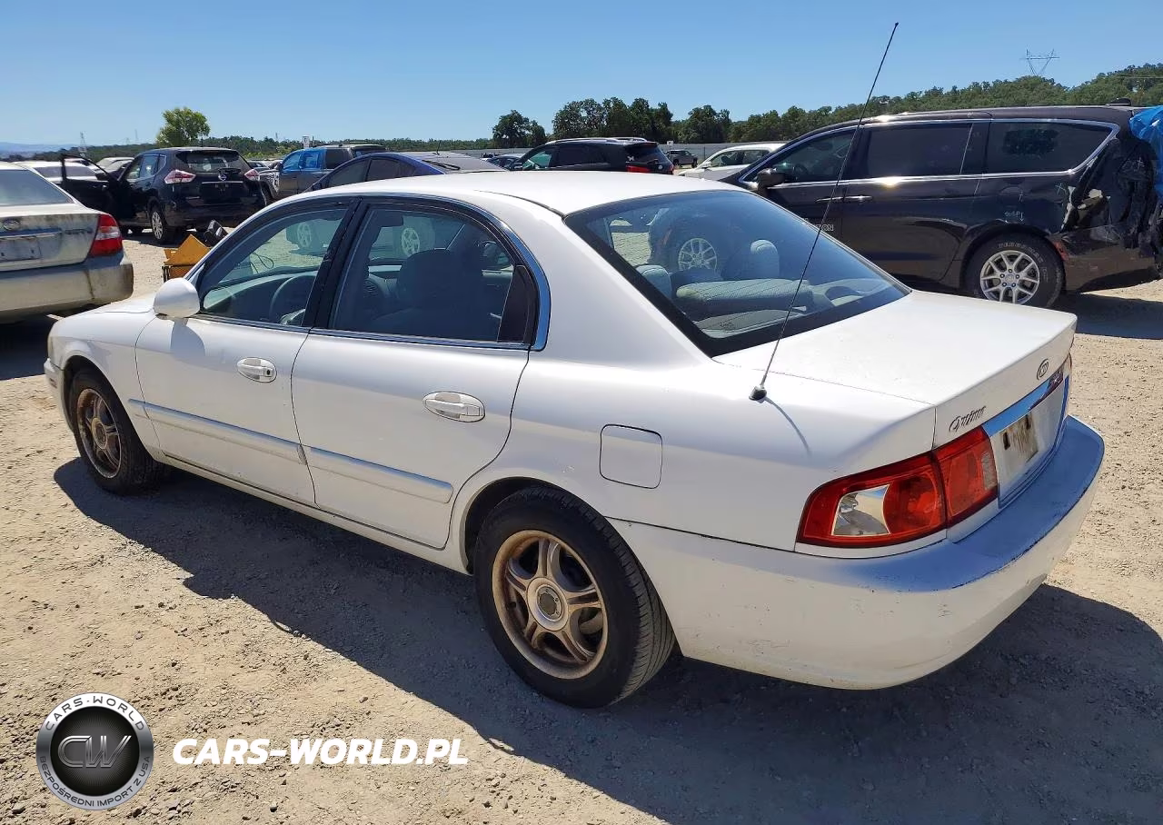 2005 Kia Optima Lx VIN:KNAGD126455408485 - 2
