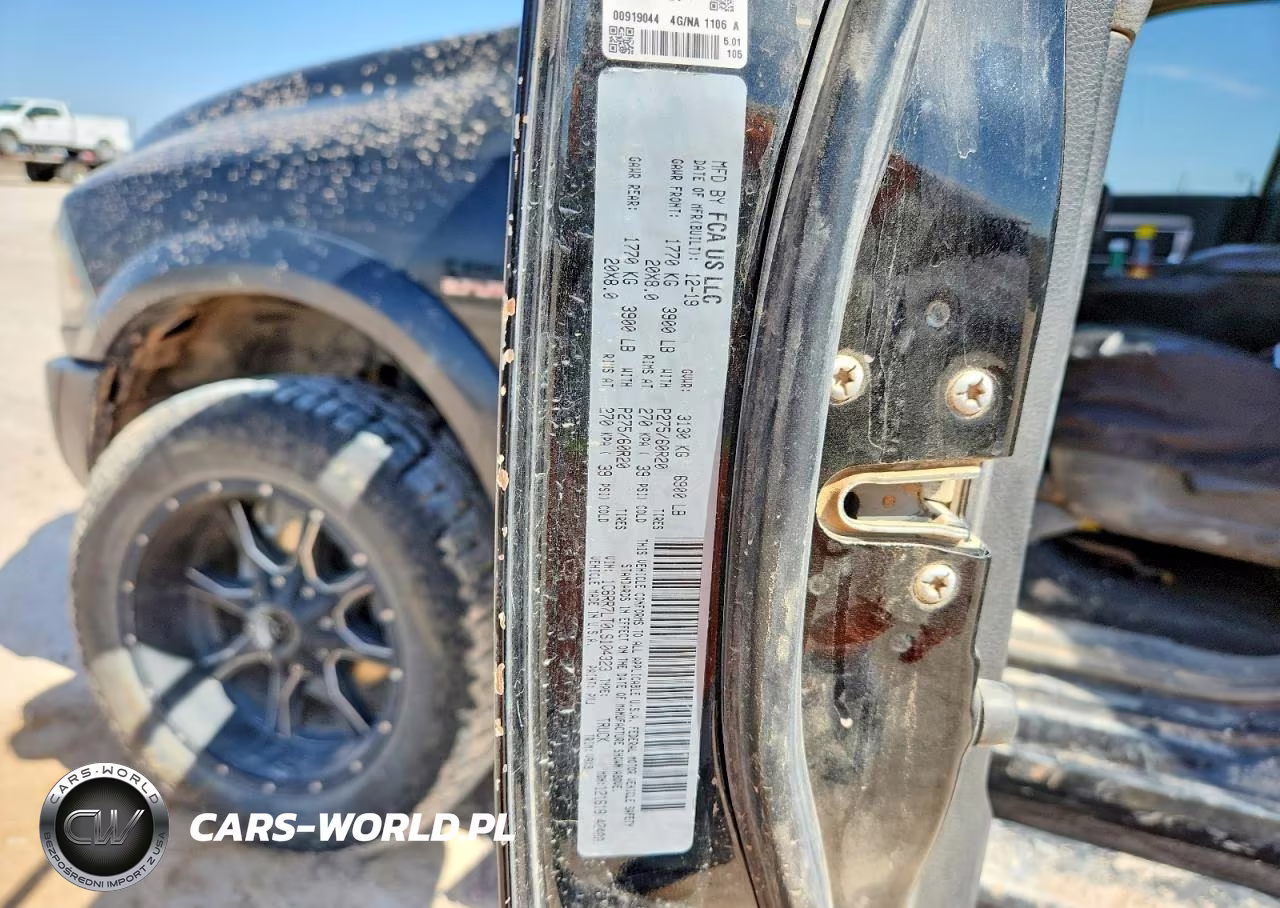 2020 Ram 1500 Classic Warlock VIN:1C6RR7LT0LS104323 - 12