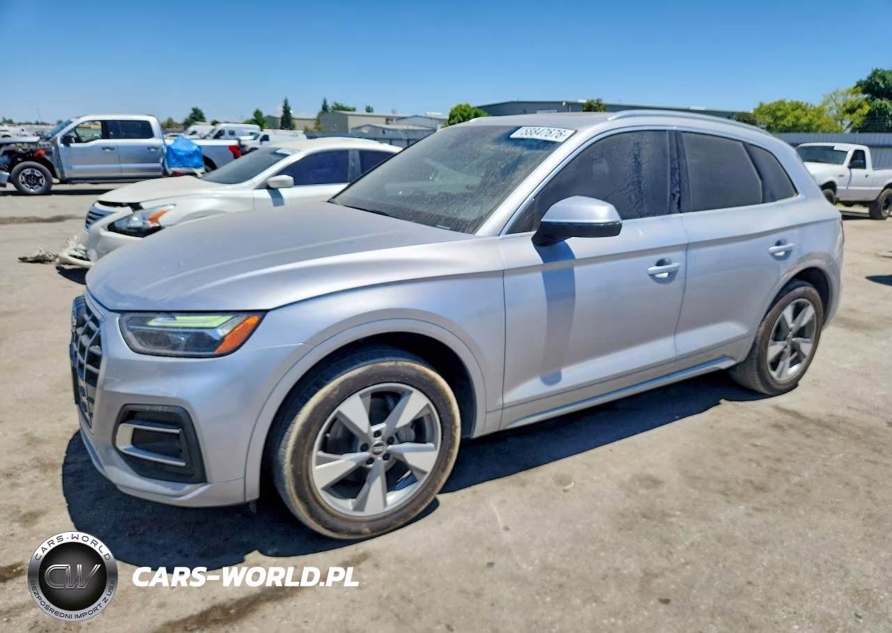 2022 Audi Q5 Premium Plus 40 VIN:WA1BBAFY4N2117351 - 1
