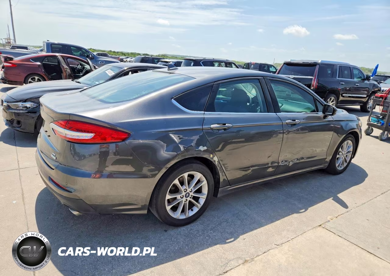 2020 Ford Fusion Se VIN:3FA6P0HD1LR168317 - 3