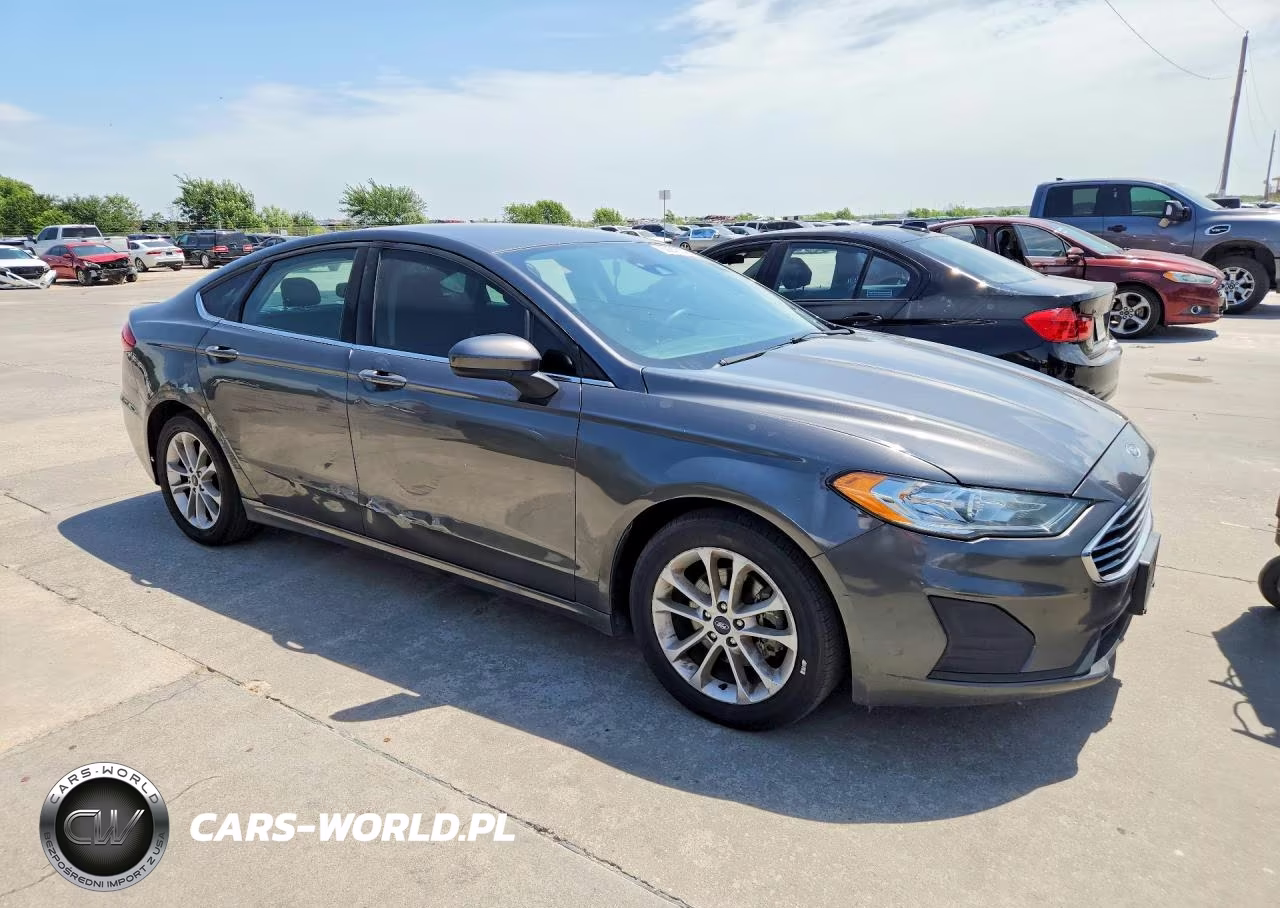 2020 Ford Fusion Se VIN:3FA6P0HD1LR168317 - 4
