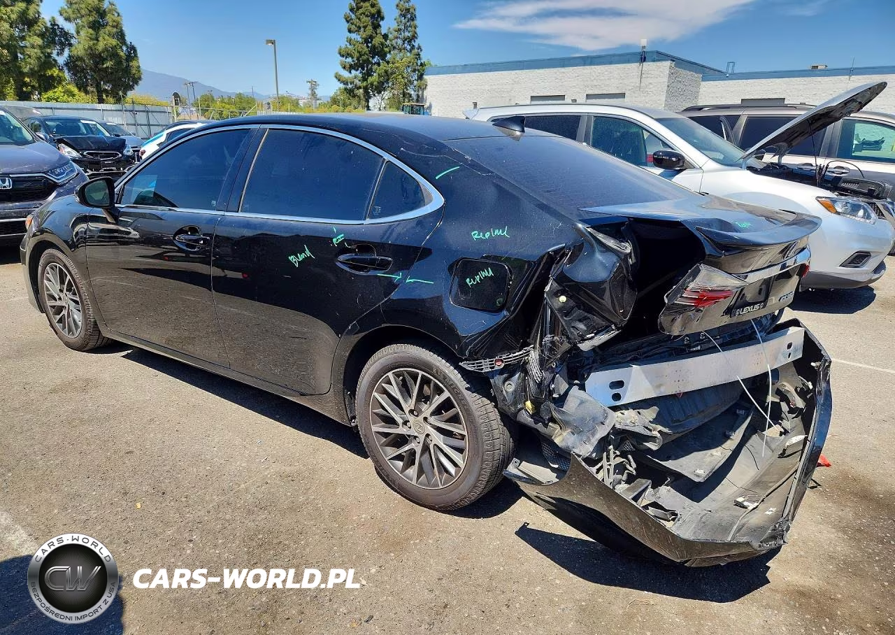 2017 Lexus Es 350 VIN:58ABK1GG3HU042831 - 2