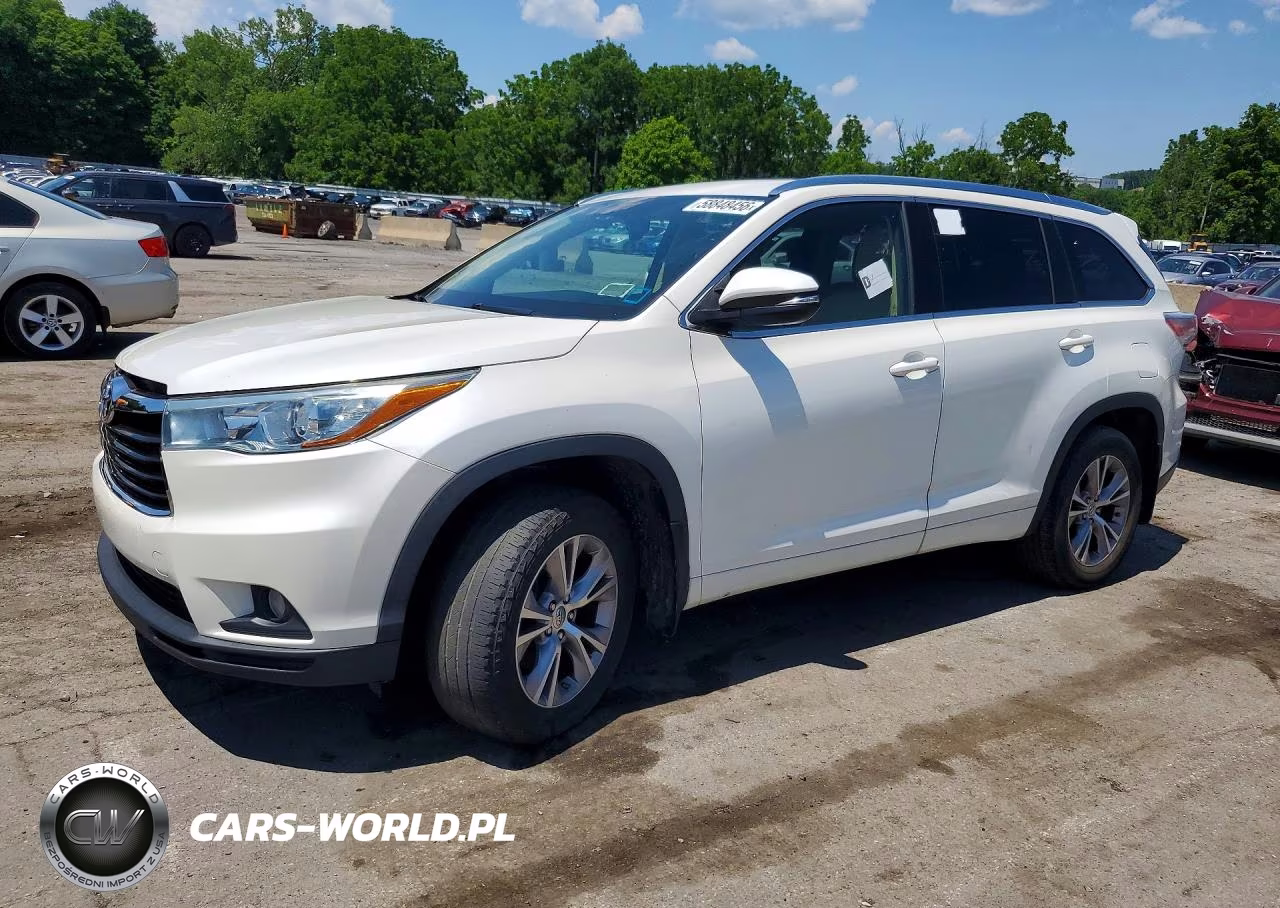 2015 Toyota Highlander Xle – zdjęcie 1 z 13