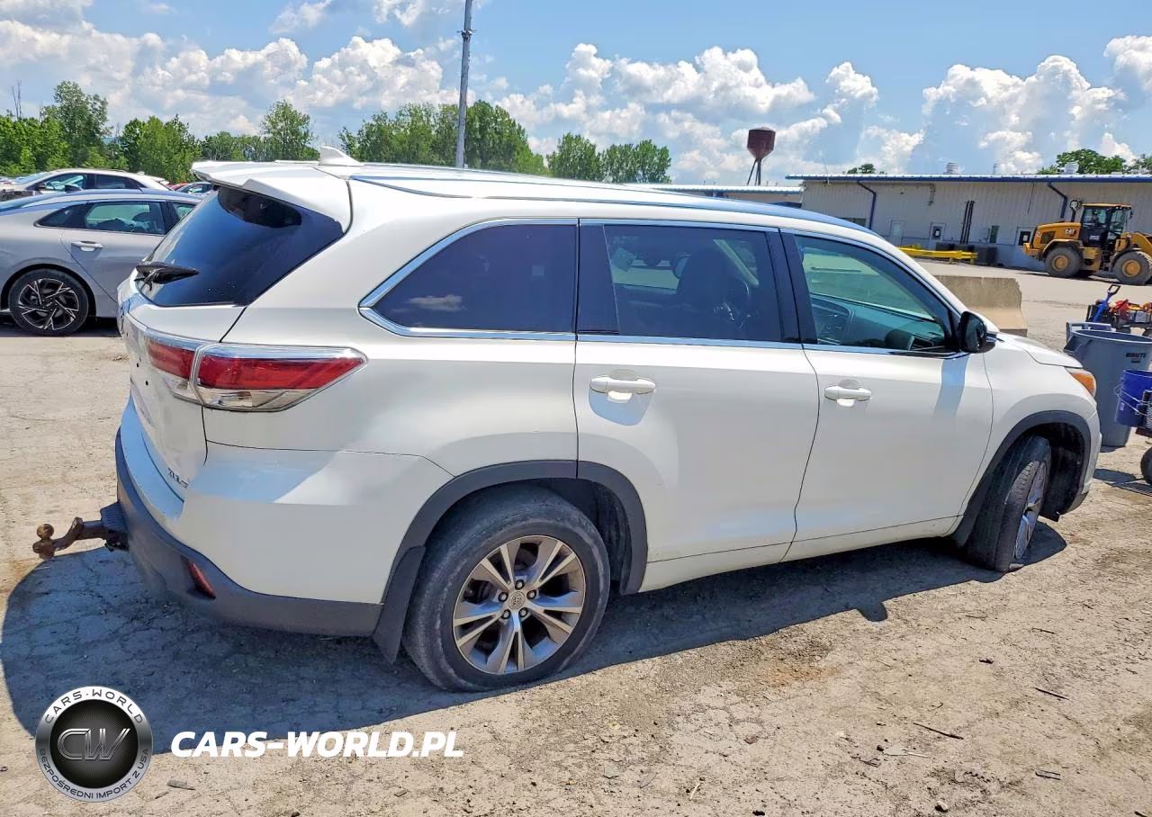 2015 Toyota Highlander Xle VIN:5TDJKRFHXFS079344 - 3