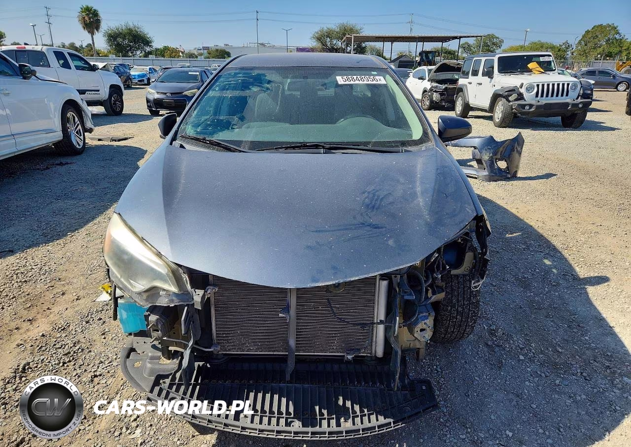 2016 Toyota Corolla Le VIN:5YFBURHEXGP439403 - 5