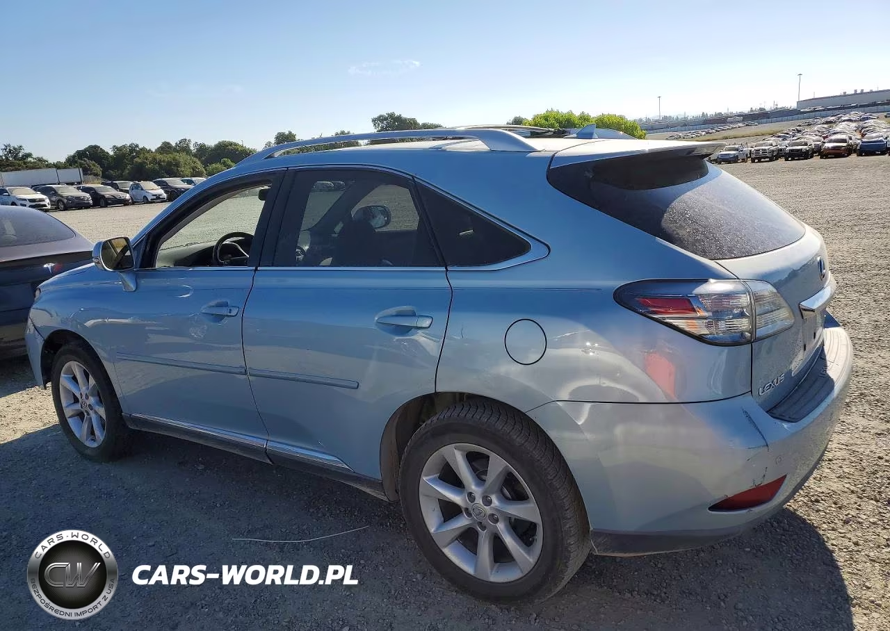 2010 Lexus Rx 350 VIN:2T2ZK1BA8AC037216 - 2