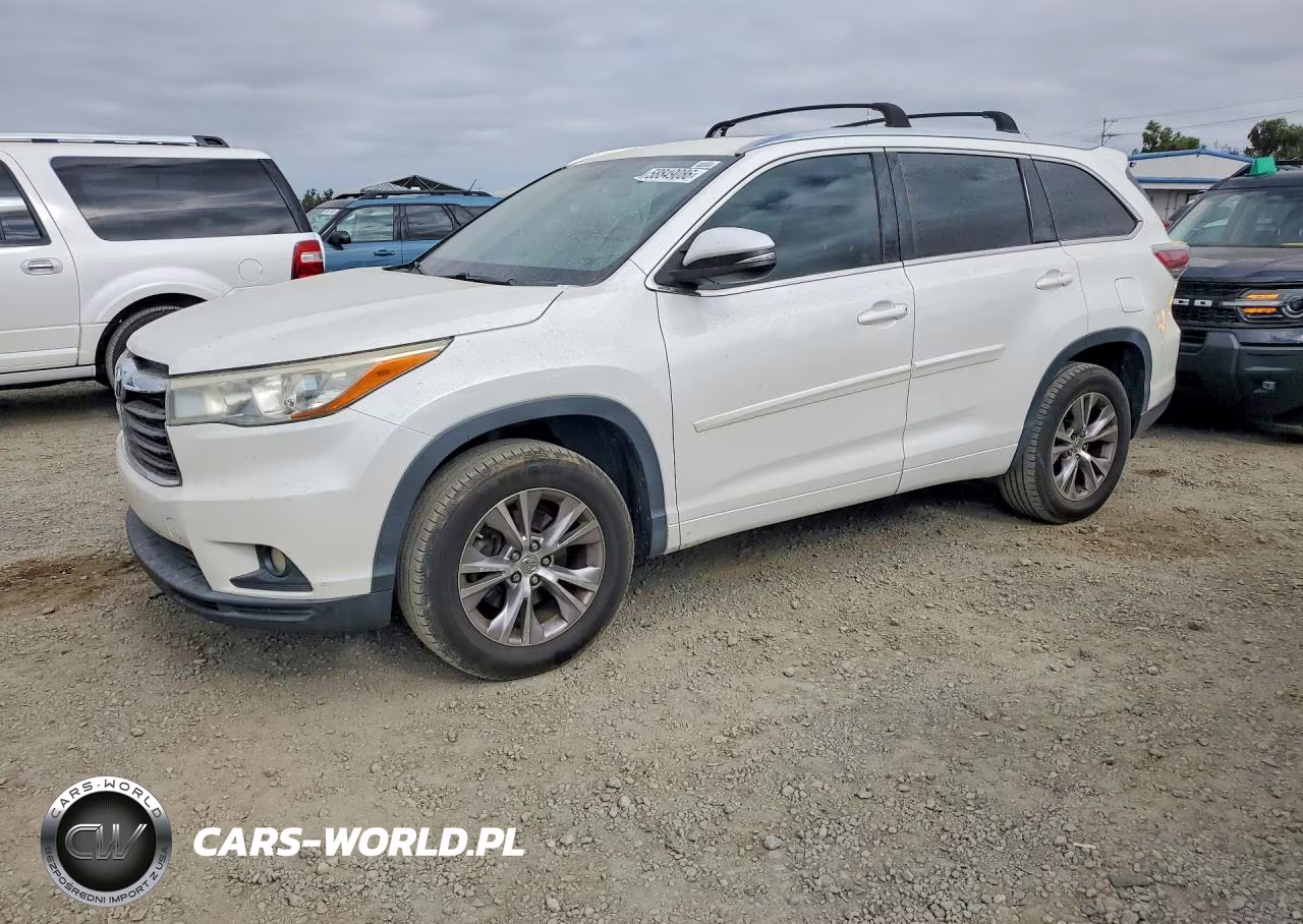 2015 Toyota Highlander Xle
