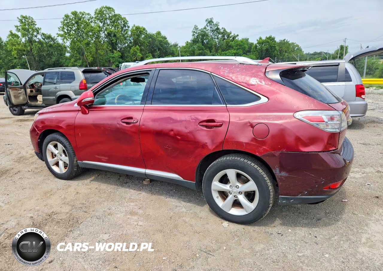 2012 Lexus Rx 350 VIN:2T2BK1BA5CC120994 - 2