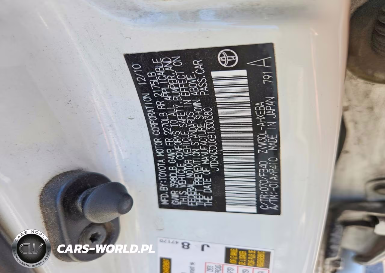 2011 Toyota Prius Three VIN:JTDKN3DUXB1330380 - 12