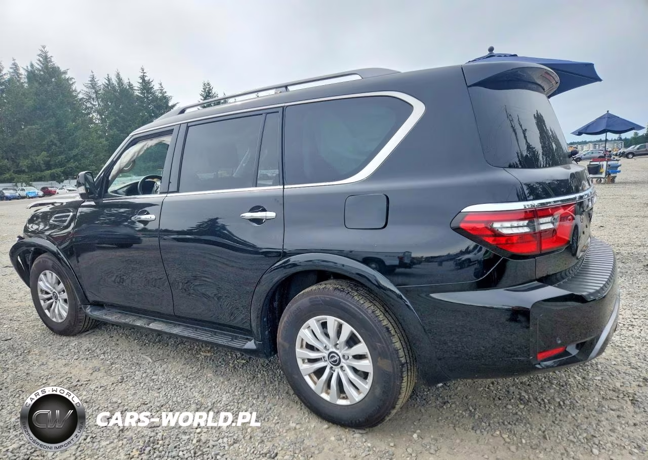 2023 Nissan Armada Sv VIN:JN8AY2AC8P9180792 - 2