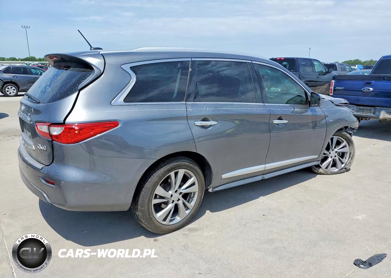 2015 Infiniti Qx60 Base VIN:5N1AL0MMXFC509220 - 3
