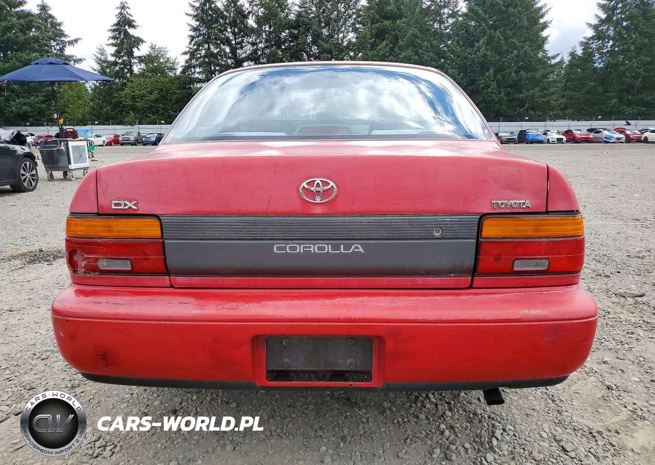 1993 Toyota Corolla Dx VIN:1NXAE09E7PZ055399 - 6