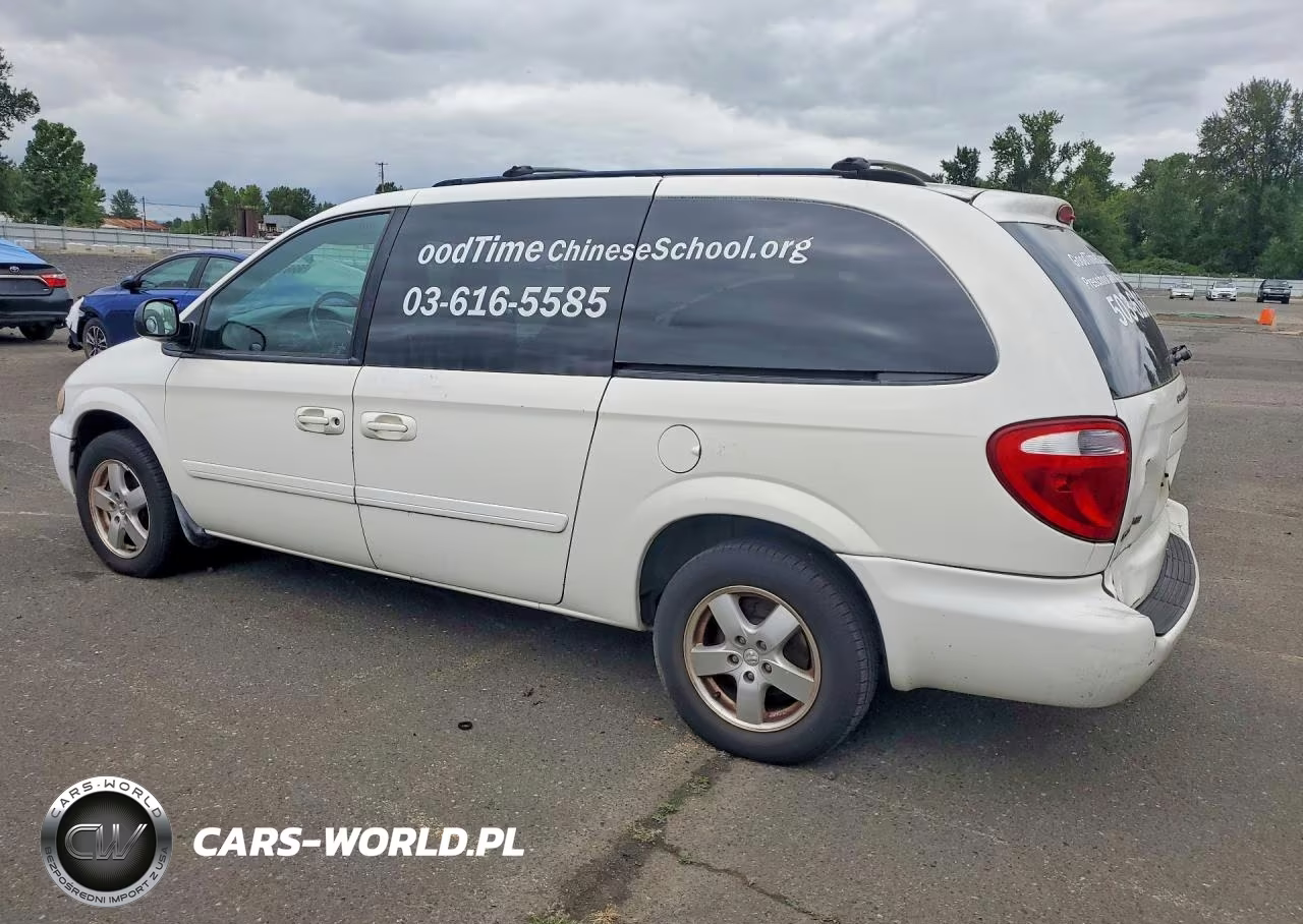 2007 Dodge Grand Caravan Sxt VIN:2D4GP44L97R133073 - 2