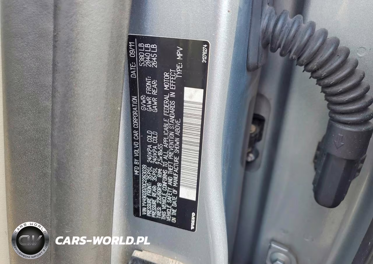 2012 Volvo Xc60 T6 VIN:YV4902DZ0C2263039 - 13