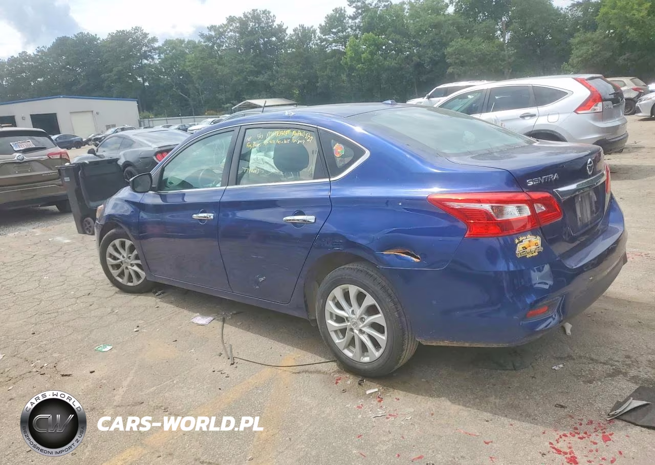 2019 Nissan Sentra Sv VIN:3N1AB7AP0KY326038 - 2
