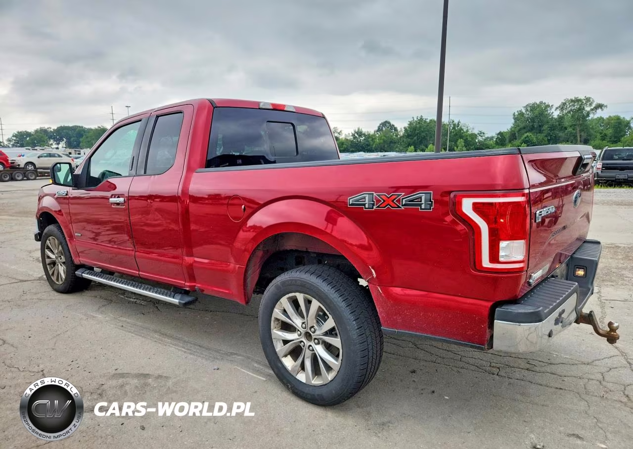 2017 Ford F150 Super Cab VIN:1FTFX1EG9HFA44976 - 2