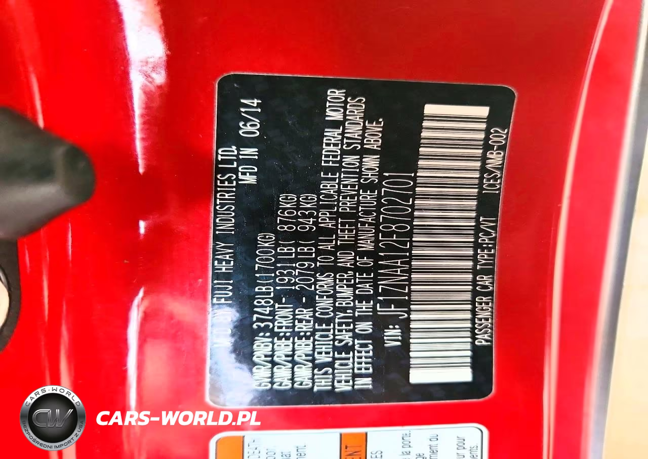 2015 Scion Fr-S Base VIN:JF1ZNAA12F8702701 - 12