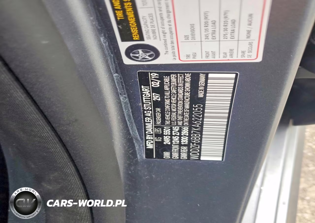 2019 Mercedes-Benz E Amg 53 4Matic VIN:WDDZF6BB7KA622055 - 12