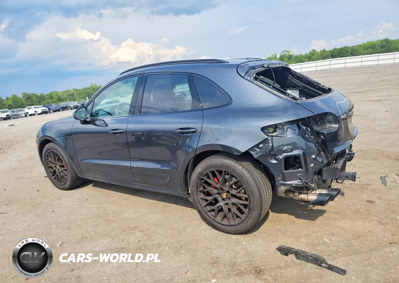 2017 Porsche Macan Gts VIN:WP1AG2A56HLB54257 - 2