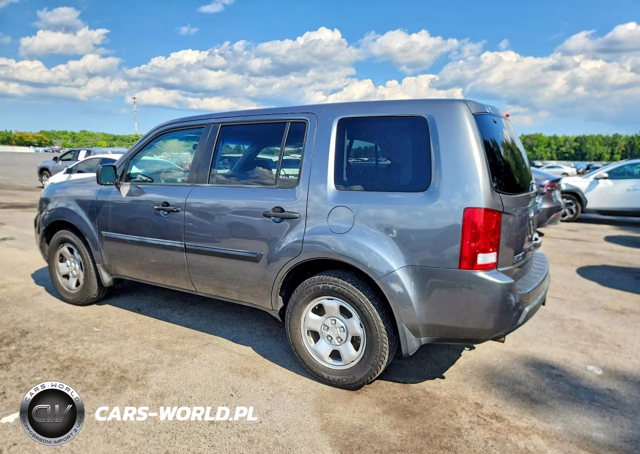 2010 Honda Pilot Lx VIN:5FNYF4H28AB004508 - 2