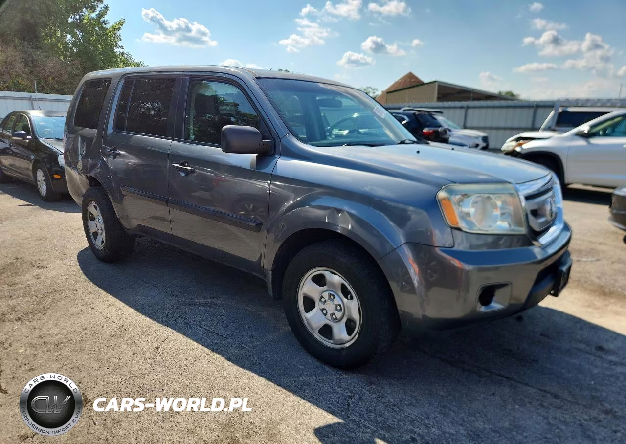 2010 Honda Pilot Lx VIN:5FNYF4H28AB004508 - 4