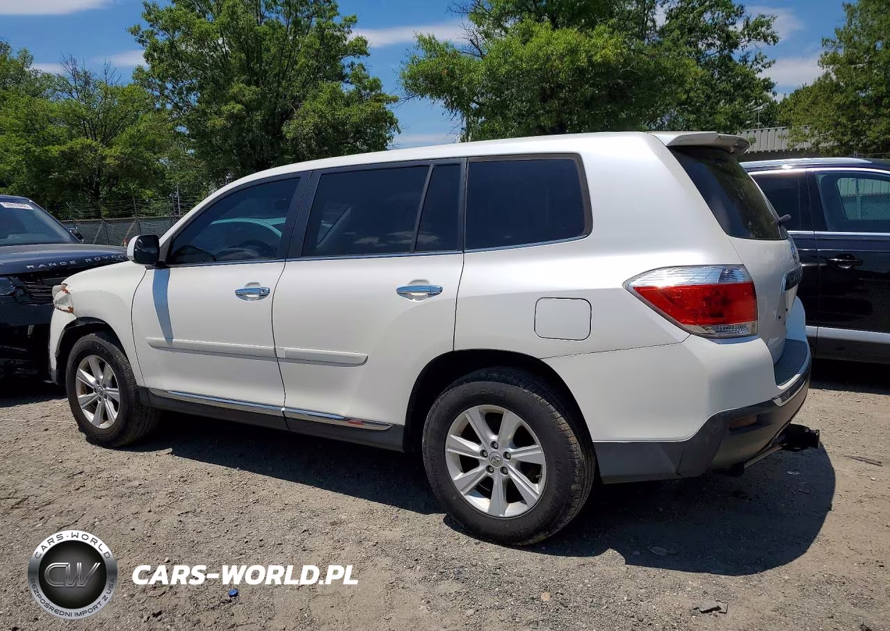 2013 Toyota Highlander Base VIN:5TDZA3EHXDS044580 - 2