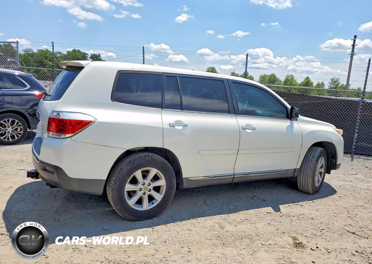 2013 Toyota Highlander Base VIN:5TDZA3EHXDS044580 - 3