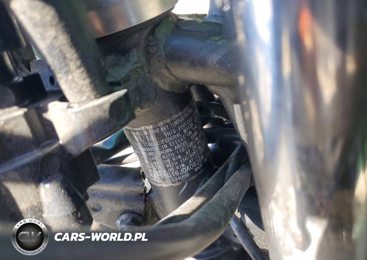 2018 Kawasaki Ex400 VIN:JKAEXKG16JDA08364 - 8